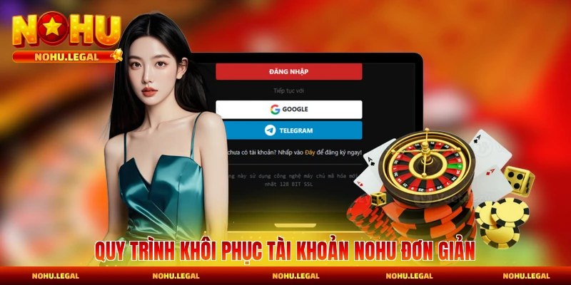 Quy trình khôi phục tài khoản đơn giản